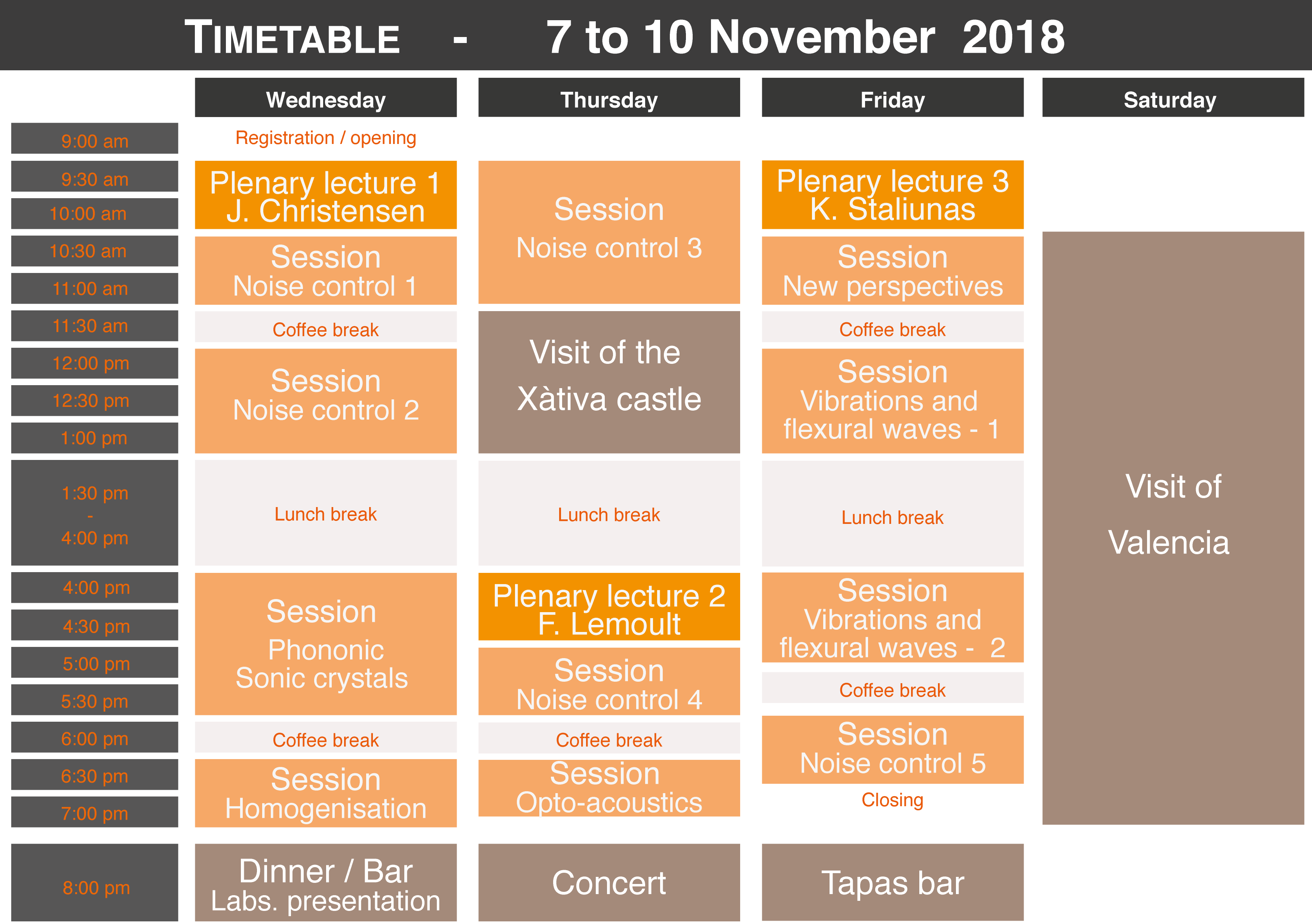 Timetable-SAM2018